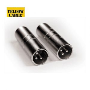 Adaptateur XLR MALE vers XLR MALE YELLOW CABLE ECO AD29