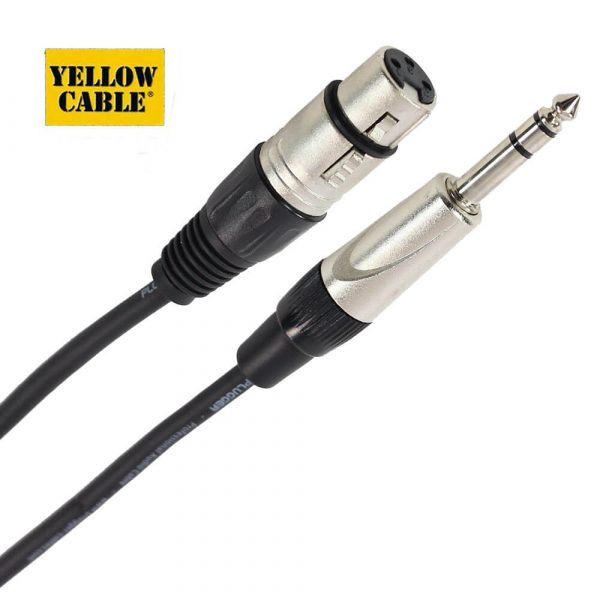 Cable Micro Jack mono Male -XLR Femelle