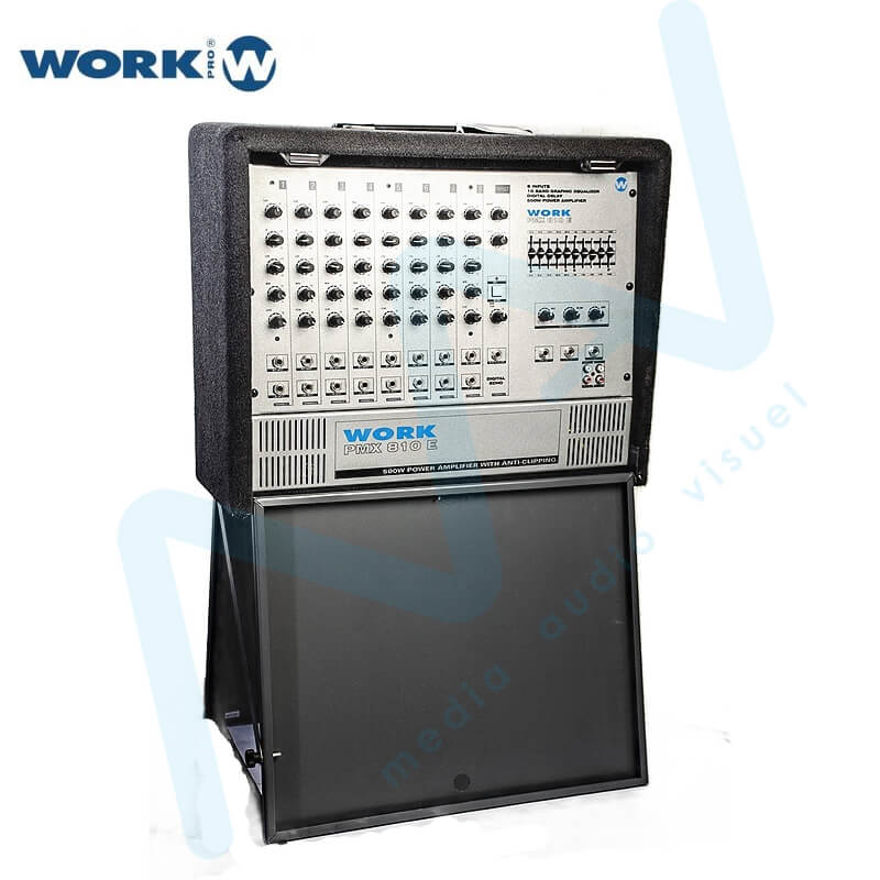Table mixage amplifié 500W Work PMX 810 E