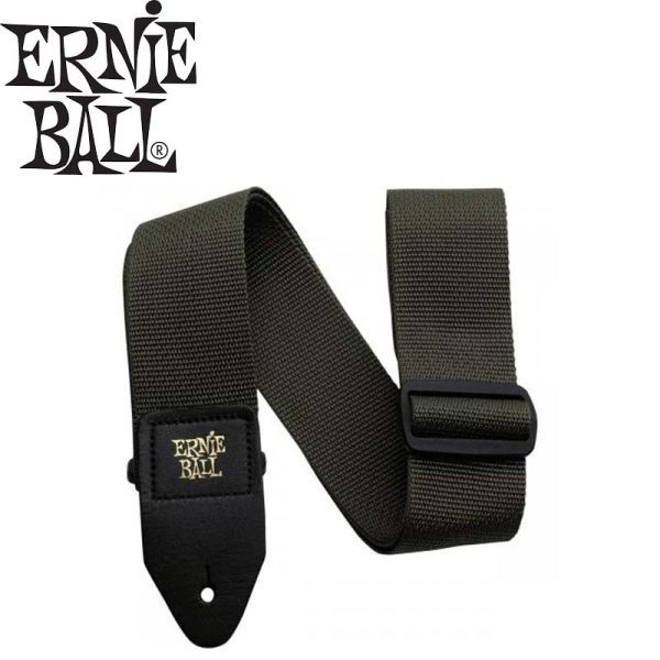 Ceinture Guitare Ernie Ball Olive 4048