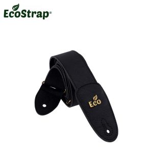 Ceinture pour Guitare Noire vegana ECOSTRAP ECOLT01