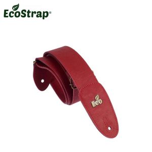 Ceinture pour Guitare Rouge vegana ECOSTRAP ECOLT04