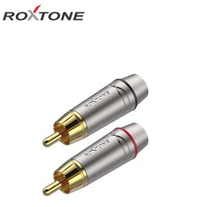 Fiche RCA male nickele ROKSTONE  RCA RF2MP-NG