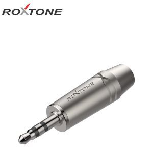 Fiche mini jack pro stéréo métallique 3.5mm ROXTONE MINI JACK-RMJ3PP-65-NN