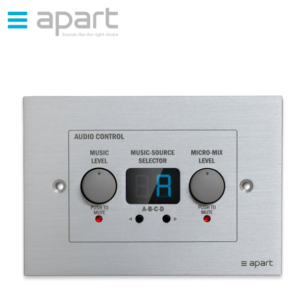 Contrôleur de volume 4 zone pre-amplifier APART ZONE 4R